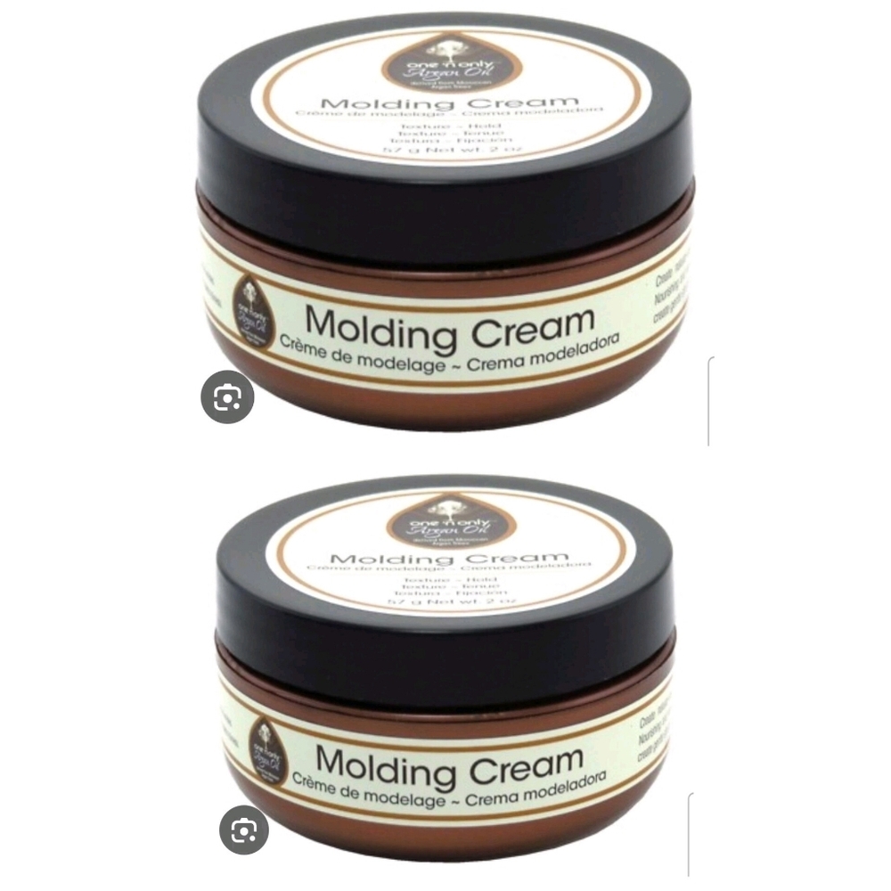 2 x One 'n Only Argan Oil Molding Cream 2oz BNIB